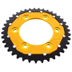 Kettenrad Dual 39Z Teilung 520 gold ZF Innendurchmesser 100 Lochkreis 124 passend für: Ducati Monster, Supersport, S