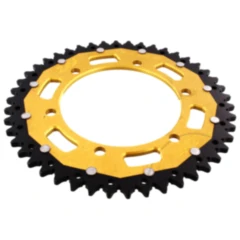 Kettenrad Dual 46Z 520 gold für Motorräder