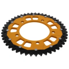 Kettenrad Dual 47Z Teilung 525 gold ZF Innendurchmesser 112 Lochkreis 138 passend für: Honda CB, CBF, CBR