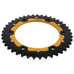 Kettenrad Dual 41Z Teilung 525 gold ZF Innendurchmesser 134 Lochkreis 160 passend für: Honda CBR