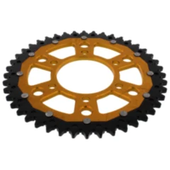 Kettenrad Dual 44Z Teilung 525 gold ZF Innendurchmesser 080 Lochkreis 104 passend für: Kawasaki Z, ZX - 10R, KLZ