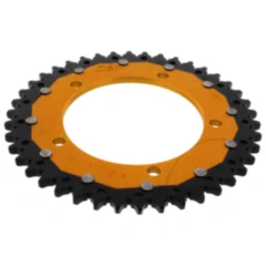 Kettenrad Dual 42Z Teilung 525 gold ZF Innendurchmesser 120 Lochkreis 140 passend für: Triumph Bonneville, Thruxton, Scrambler