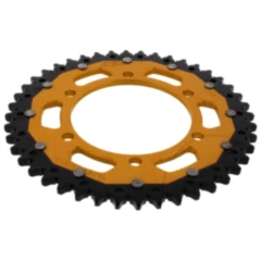 Kettenrad Dual 44 Zähne 525 Teilung gold für ZF