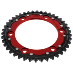 Kettenrad Dual 42Z Teilung 530 rot ZF Innendurchmesser 134 Lochkreis 160 passend für: Honda CBR, VTR
