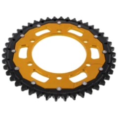 Kettenrad Dual 44Z Teilung 530 gold ZF Innendurchmesser 110 Lochkreis 130 passend für: MZ/MUZ 1000