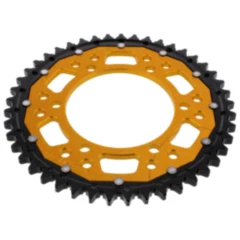 Kettenrad Dual 45Z Teilung 530 gold ZF Innendurchmesser 110 Lochkreis 130 passend für: MZ/MUZ 1000