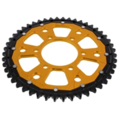 Kettenrad Dual 48Z Teilung 530 gold ZF Innendurchmesser 080 Lochkreis 104 passend für: Kawasaki ZRX, ZX - 9R, ZX - 12R