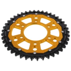 ZF Dual Kettenrad 42 Zähne Gold 530 Teilung