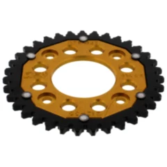 Kettenrad Dual 35Z Teilung 420 gold ZF Innendurchmesser 058 Lochkreis 090 passend für: Honda ANF, MSX, AFS