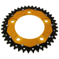 Kettenrad Dual 41Z Teilung 520 gold ZF Innendurchmesser 112 Lochkreis 138 passend für: Honda NC, CB, X - ADV