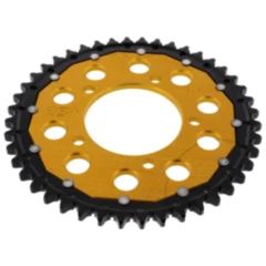 Kettenrad Dual 44Z 525 gold ZF für Motorräder