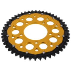ZF Dual Kettenrad 48Z, Teilung 525, gold, für Motorräder