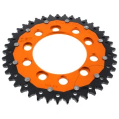 Kettenrad Dual 41Z 525 orange ZF für Motorräder