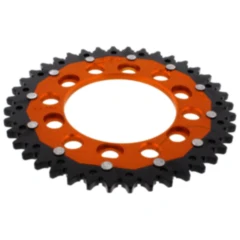 Kettenrad Dual 40Z für Motorräder Teilung 525 orange ZF