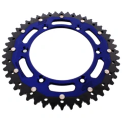 Kettenrad Dual 48Z Teilung 520 blau ZF Innendurchmesser 136 Lochkreis 156 passend für: Husqvarna TE, WR, SM, CR