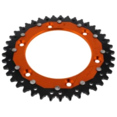 Kettenrad Dual 41Z Teilung 520 orange ZF Alternative: 7582530 passend für: Husqvarna FE, FC, TE