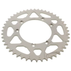 Alu - Kettenrad 48Z Teilung 520 silber Esjot Innendurchmesser 118 Lochkreis 132 passend für: Beta Alp