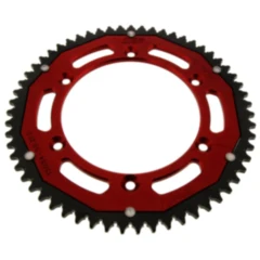 Kettenrad Dual 59Z Teilung 428 rot ZF Innendurchmesser 136 Lochkreis 156 passend für: Husqvarna TE, SMR, SMS4