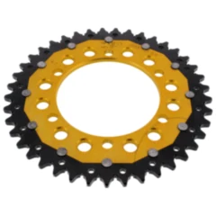 Kettenrad Dual 41Z Teilung 520 gold ZF Innendurchmesser 106 Lochkreis 125 passend für: Triumph Bonneville, Daytona, Street Scrambler