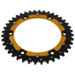 Kettenrad Dual 40Z Teilung 520 gold ZF Innendurchmesser 136 Lochkreis 156 passend für: Husqvarna TE, WR, SM, CR