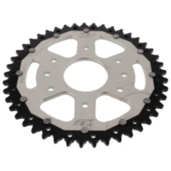 Kettenrad Dual 45Z Teilung 520 silber ZF Innendurchmesser 063 Lochkreis 110 passend für: Husqvarna Svartpilen, Vitpilen, SM