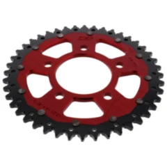 Kettenrad Dual 44Z Teilung 525 rot ZF Innendurchmesser 080 Lochkreis 110 passend für: Honda CRF