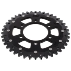 Kettenrad Dual 42Z Teilung 525 schwarz ZF Innendurchmesser 080 Lochkreis 104 passend für: Kawasaki Z, ZX - 10R, KLZ