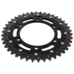 Kettenrad Dual 42Z Teilung 525 schwarz ZF Innendurchmesser 106 Lochkreis 125 passend für: Triumph Tiger, Street Triple, Bonneville