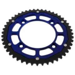 Kettenrad Dual 48Z Teilung 420 blau ZF Innendurchmesser 100 Lochkreis 120 passend für: Yamaha YZ