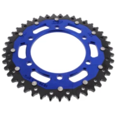 Kettenrad Dual 43Z 525 blau ZF für Motorräder