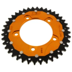 Kettenrad Dual 40Z Teilung 525 gold ZF Innendurchmesser 100 Lochkreis 120 passend für: Aprilia Shiver, Dorsoduro, Mana