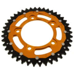 Kettenrad Dual 42Z Teilung 525 gold ZF Innendurchmesser 100 Lochkreis 120 passend für: Aprilia Shiver, Dorsoduro, Mana