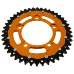 Kettenrad Dual 44Z Teilung 525 gold ZF Innendurchmesser 100 Lochkreis 120 passend für: Aprilia Shiver, Dorsoduro, Mana