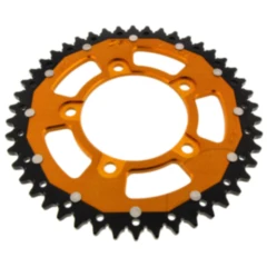 Kettenrad Dual 46Z Teilung 525 gold ZF Innendurchmesser 100 Lochkreis 120 passend für: Aprilia Shiver, Dorsoduro, Mana