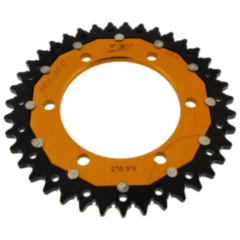 Kettenrad Dual 39Z Teilung 525 gold ZF Innendurchmesser 106 Lochkreis 125 passend für: Triumph Tiger, Street Triple, Bonneville