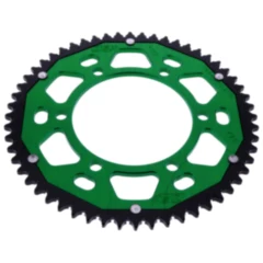 Kettenrad Dual 56Z Teilung 428 grün ZF Innendurchmesser 110 Lochkreis 130 passend für: Kawasaki Z, Ninja