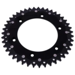 Kettenrad Dual 43Z Teilung 520 schwarz ZF Innendurchmesser 125 Lochkreis 150 passend für: Husqvarna FE, FC, TE