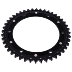 Kettenrad Dual 44Z Teilung 530 schwarz ZF Innendurchmesser 155 Lochkreis 176 passend für: Triumph Speed Triple, Sprint, Daytona