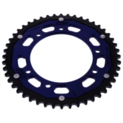 Kettenrad Dual 48Z Teilung 420 blau ZF Innendurchmesser 105 Lochkreis 125 passend für: Derbi Senda