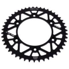 Alu - Kettenrad 47Z Teilung 520 schwarz JT Innendurchmesser 125 Lochkreis 150 passend für: Husqvarna FE, FC, TE