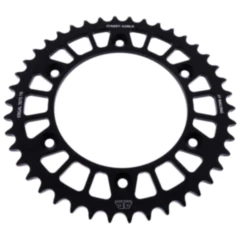 Alu - Kettenrad 42Z Teilung 520 schwarz JT Innendurchmesser 125 Lochkreis 150 passend für: Husqvarna FE, FC, TE