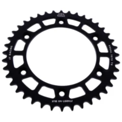 Alu - Kettenrad 40Z Teilung 520 schwarz JT Innendurchmesser 125 Lochkreis 150 passend für: Husqvarna FE, FC, TE