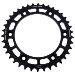 Alu - Kettenrad 38Z Teilung 520 schwarz JT Innendurchmesser 125 Lochkreis 150 passend für: Husqvarna FE, FC, TE