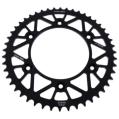 Alu - Kettenrad 48Z Teilung 520 schwarz JT Innendurchmesser 125 Lochkreis 153 passend für: Honda CRF, CR, XR