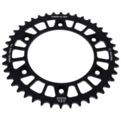 Alu - Kettenrad 42Z Teilung 520 schwarz JT Innendurchmesser 125 Lochkreis 153 passend für: Honda CRF, CR, XR