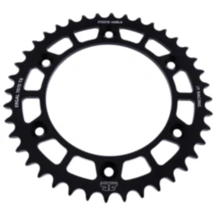 Alu - Kettenrad 40Z Teilung 520 schwarz JT Innendurchmesser 125 Lochkreis 153 passend für: Honda CRF, CR, XR