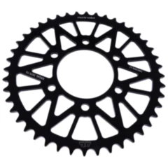 Alu - Kettenrad 44Z Teilung 520 schwarz JT Innendurchmesser 080 Lochkreis 104 passend für: Kawasaki Z, ZX - 6R, KLE