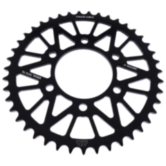 Alu - Kettenrad 43Z Teilung 520 schwarz JT Innendurchmesser 080 Lochkreis 104 passend für: Kawasaki Z, ZX - 6R, KLE