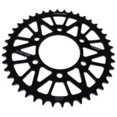 Alu - Kettenrad 42Z Teilung 520 schwarz JT Innendurchmesser 080 Lochkreis 104 passend für: Kawasaki Z, ZX - 6R, KLE