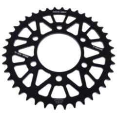 Alu - Kettenrad 40Z Teilung 520 schwarz JT Innendurchmesser 080 Lochkreis 104 passend für: Kawasaki Z, ZX - 6R, KLE
